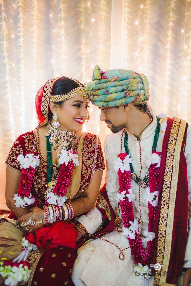 Photo of Floral groom turban