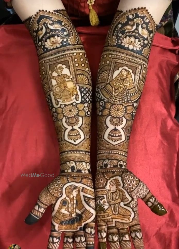 Photo From Raju spasal bridal mehendi designs - By Raju Mehandi Artist