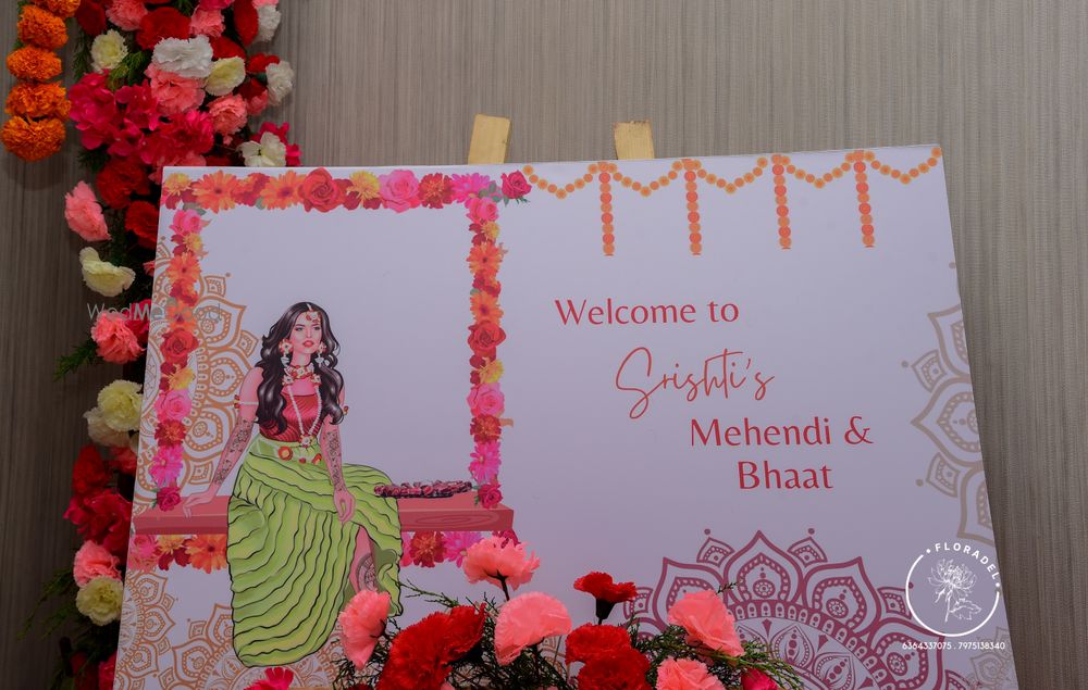 Photo From Srishti x Hankruth Mehendi & Bhaat - By Floradel