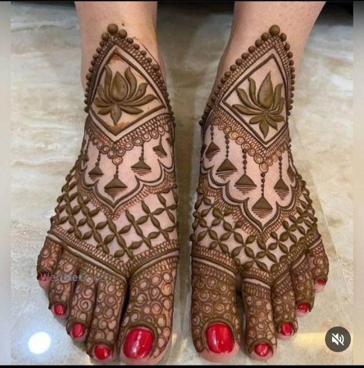 Photo From Bridal Mehandi foot Design - By Ravi Mehandi Artist