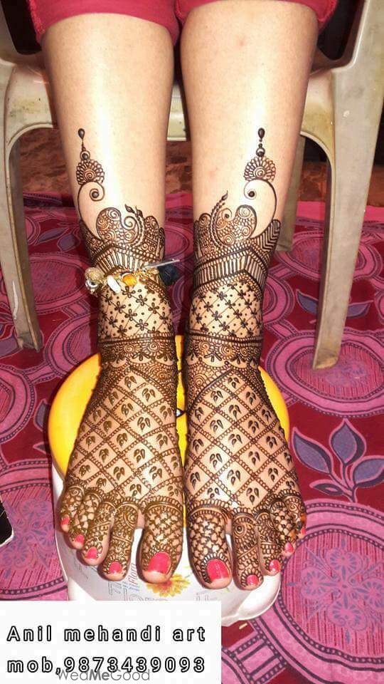 Photo From Bridal Mehandi foot Design - By Ravi Mehandi Artist