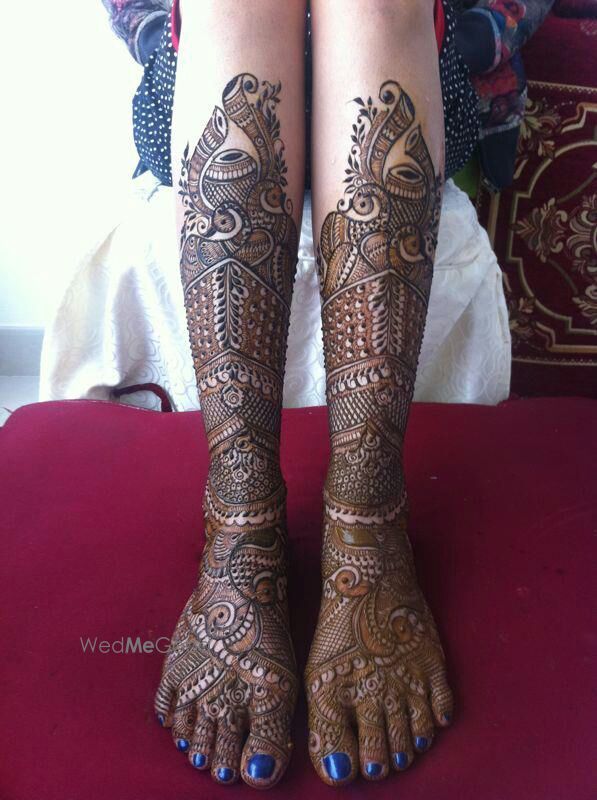 Photo From Bridal Mehandi foot Design - By Ravi Mehandi Artist