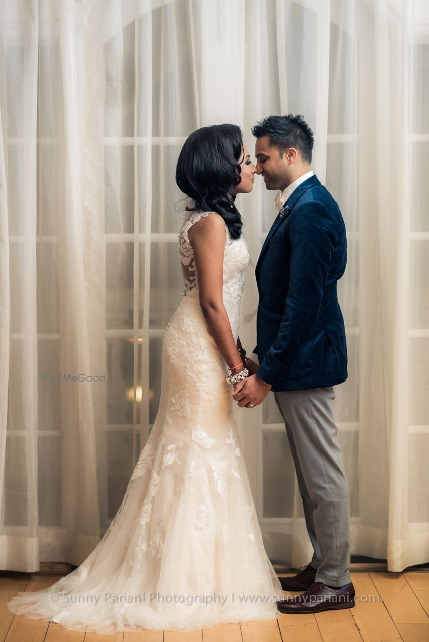 Photo of Candid Couple Holding Hands Shot