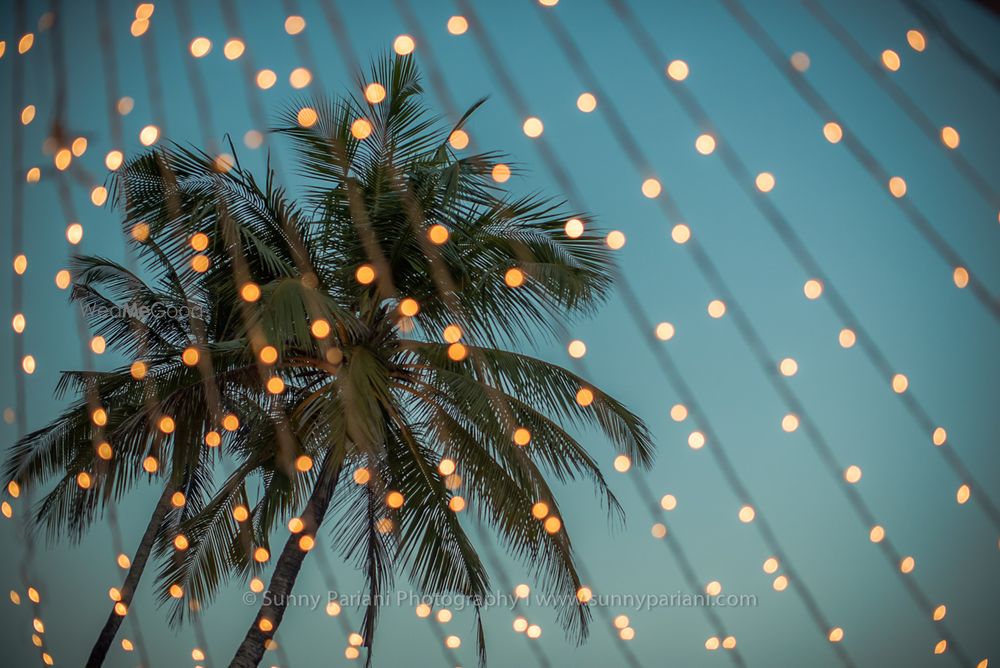 Photo of Beach Weddings Fairy Lights Decor