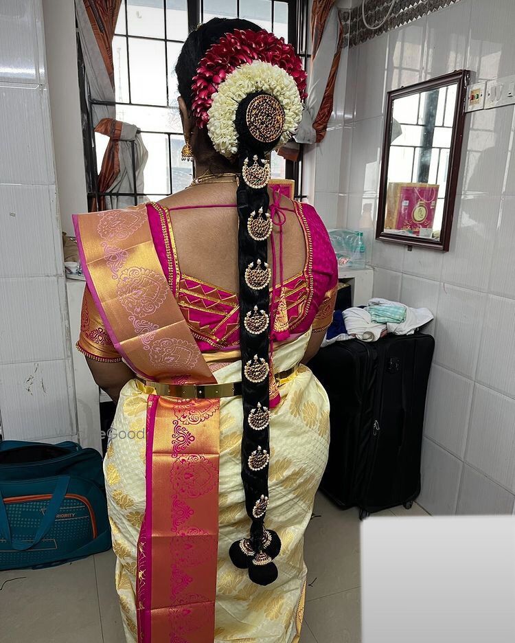 Photo From Traditional Jadai Hair do - By Bridal Makeup by Sharmila