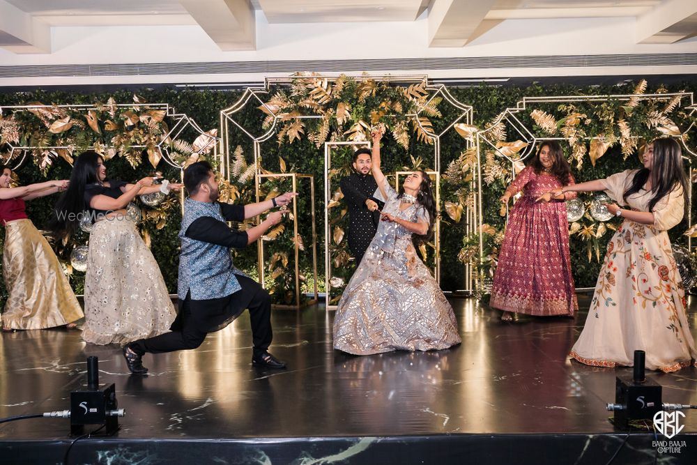 Photo From Yash Devanshi: Energetic Sangeet at JK Banquets, Worli - By Band Baaja Capture