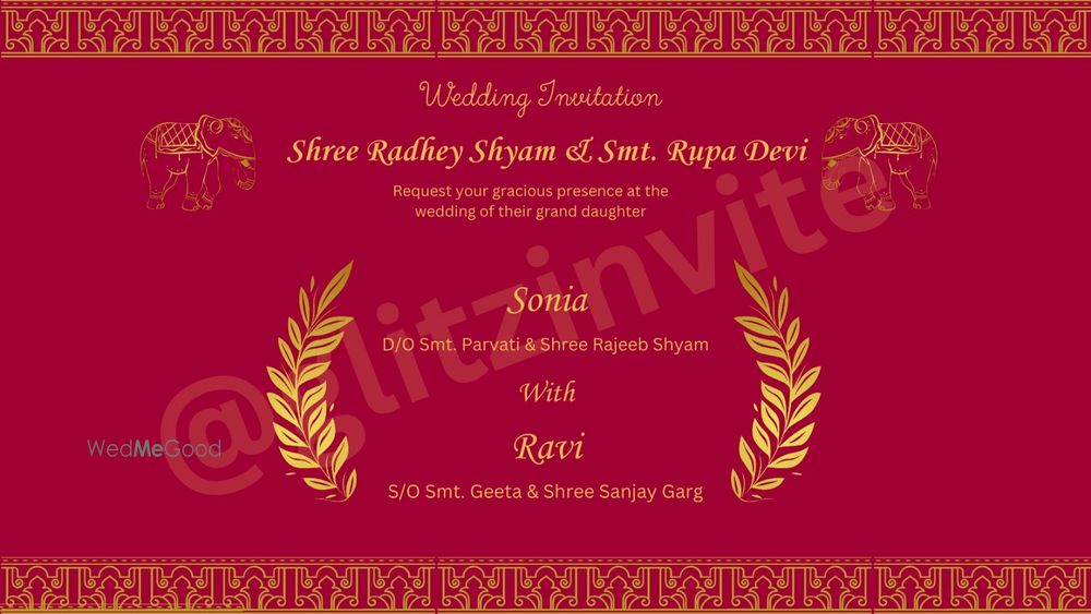 Photo From Indian Wedding Digital Invitation E-cards - By Glitzinvite