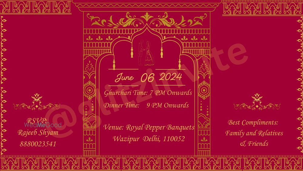 Photo From Indian Wedding Digital Invitation E-cards - By Glitzinvite