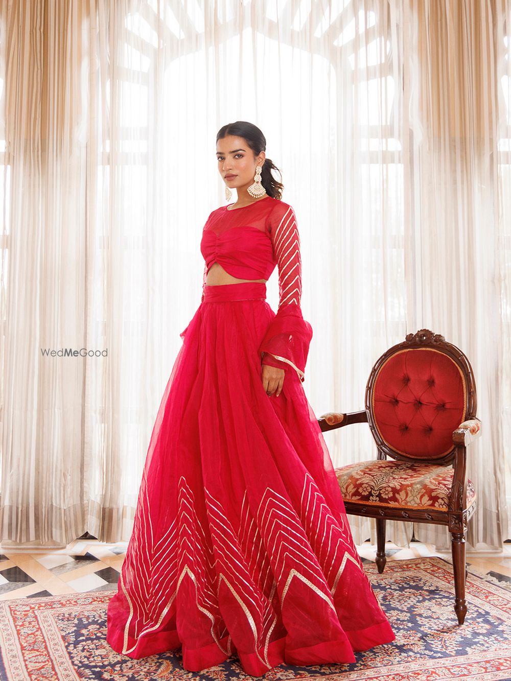 Photo From Dil Sharifa Hot Pink Organza Lehenga Set - By Ragavi - Raj Ethnic Apparels