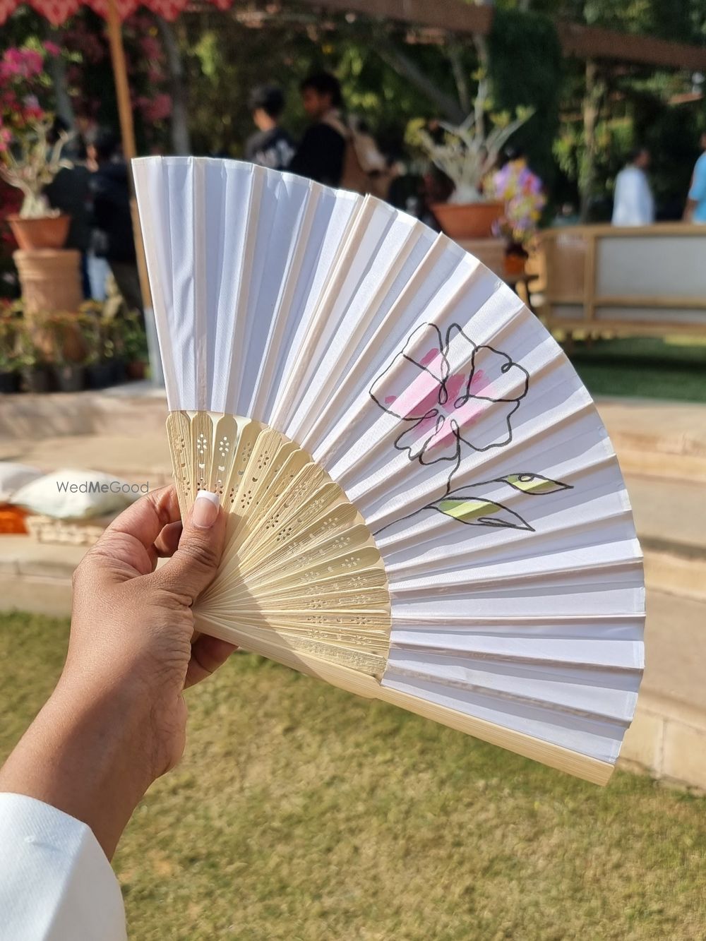 Photo From Calligraphy on hand fans with painting - By Artsy Experience