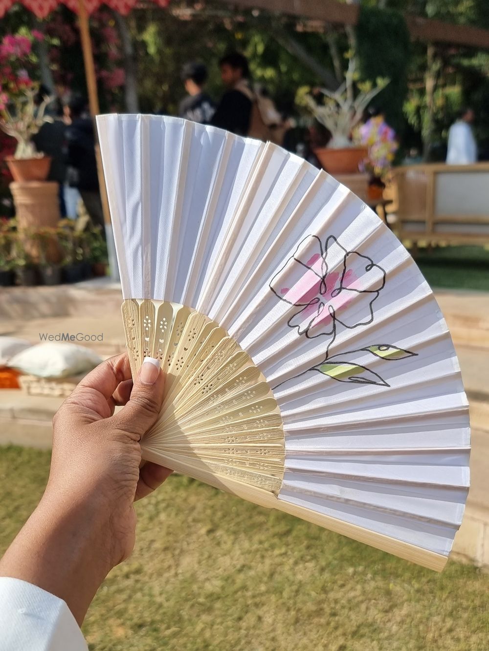 Photo From Calligraphy on hand fans with painting - By Artsy Experience