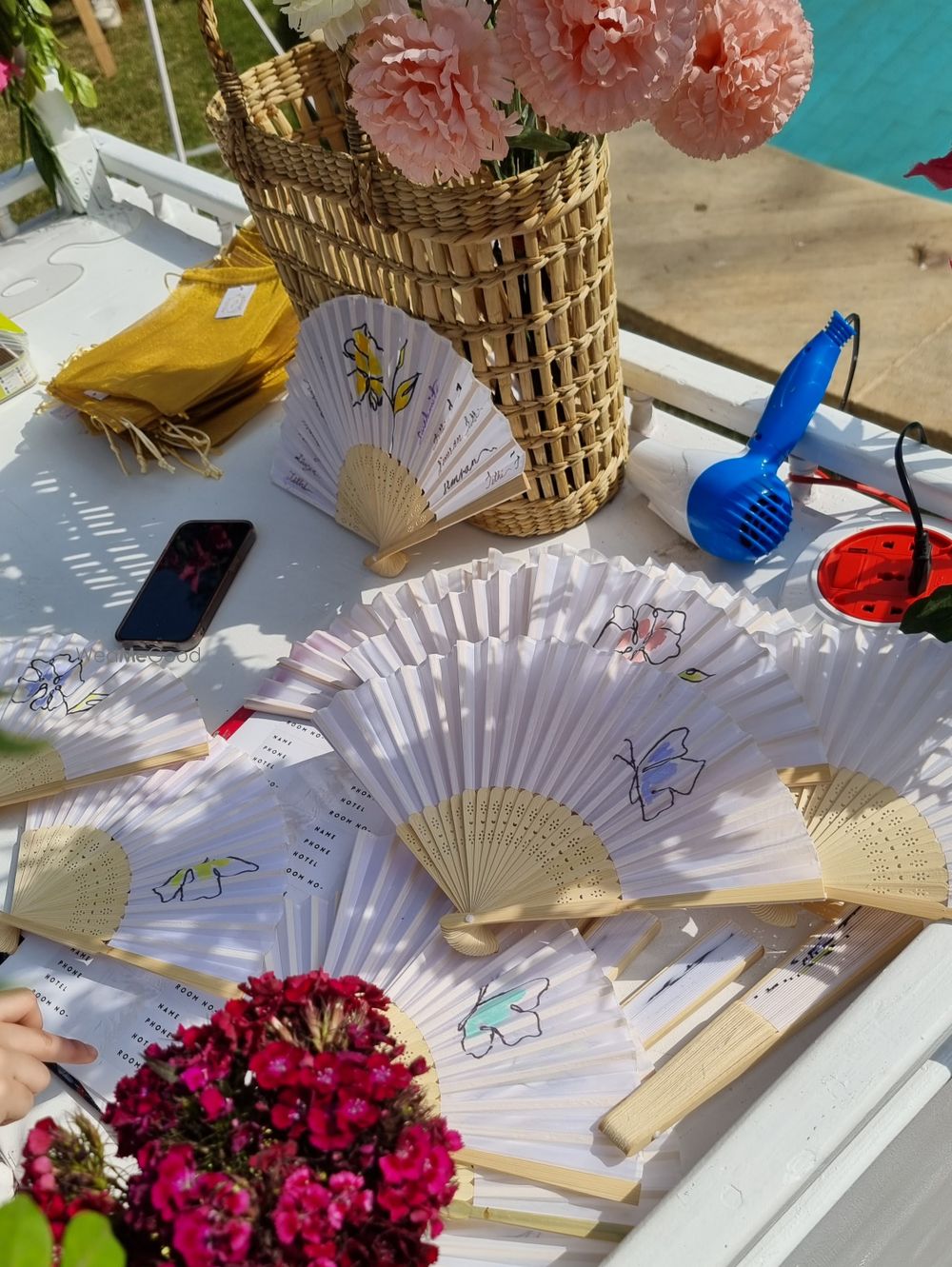 Photo From Calligraphy on hand fans with painting - By Artsy Experience