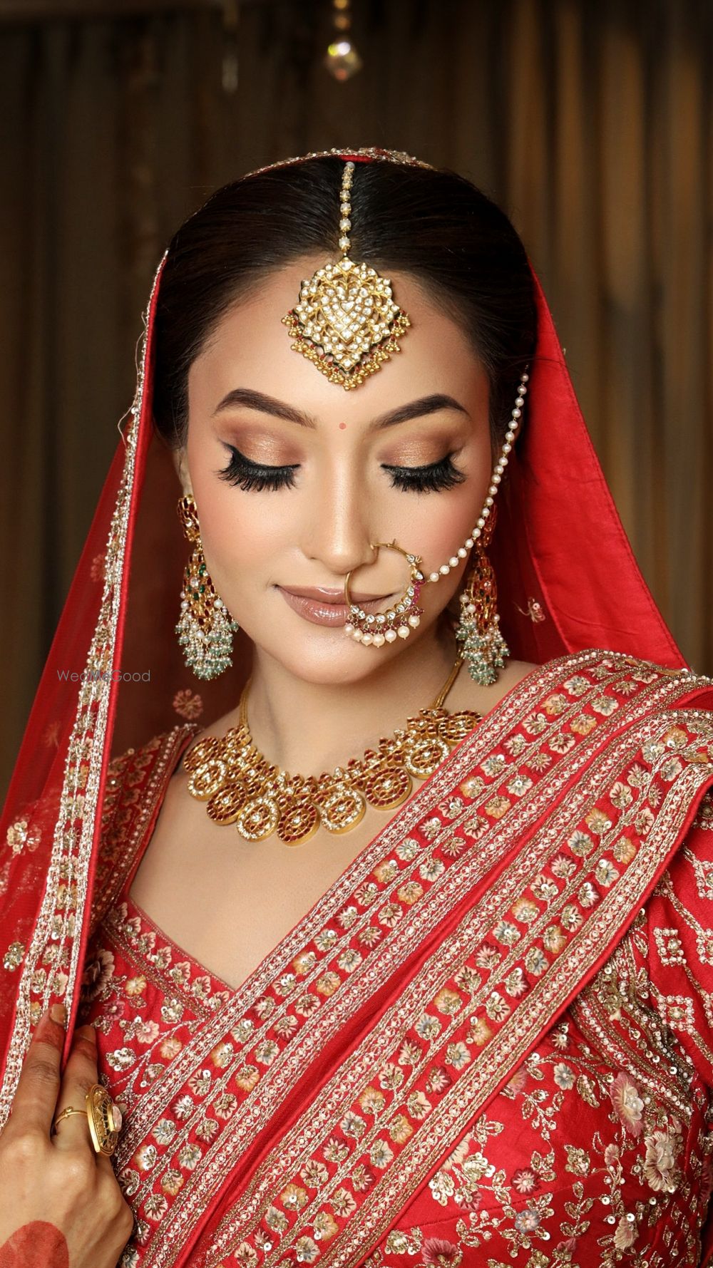 Photo From Bridal look for Pragya  - By The Top Knot Salon