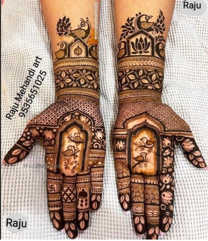 Photo From bridal mehndi design - By Raju Mehandi Artist