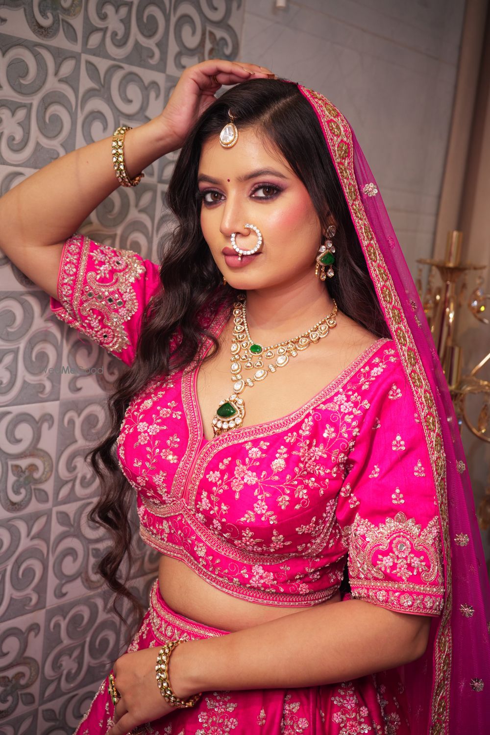 Photo From Shivani bride - By Make Me Glam Makeup Studio and Academy