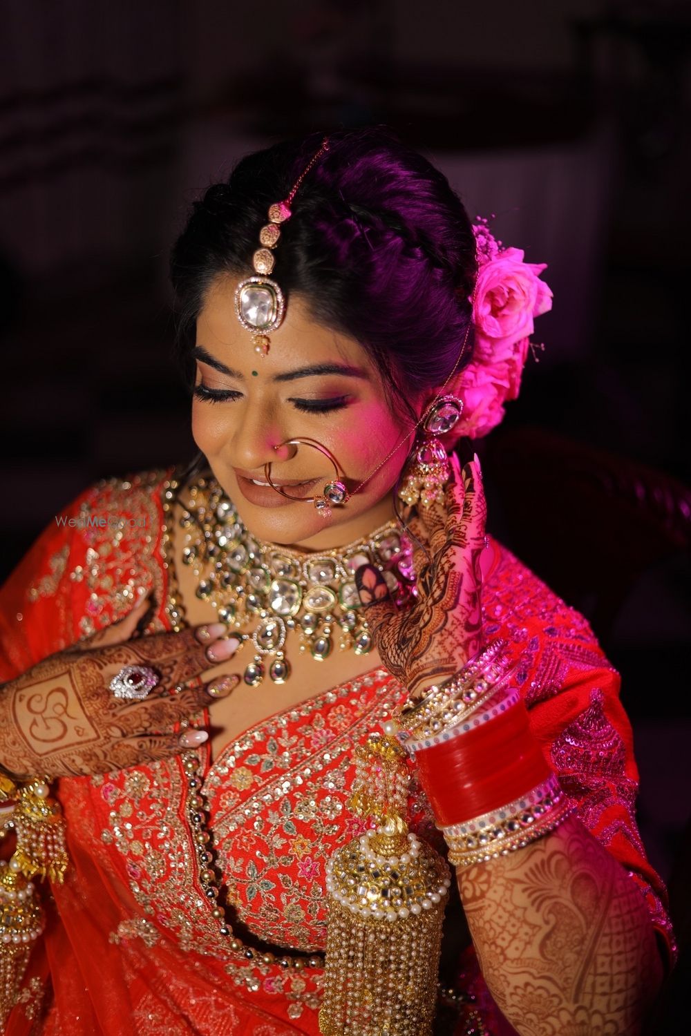 Photo From bride in Orchaa - By Priya Aneja Makeup Artist