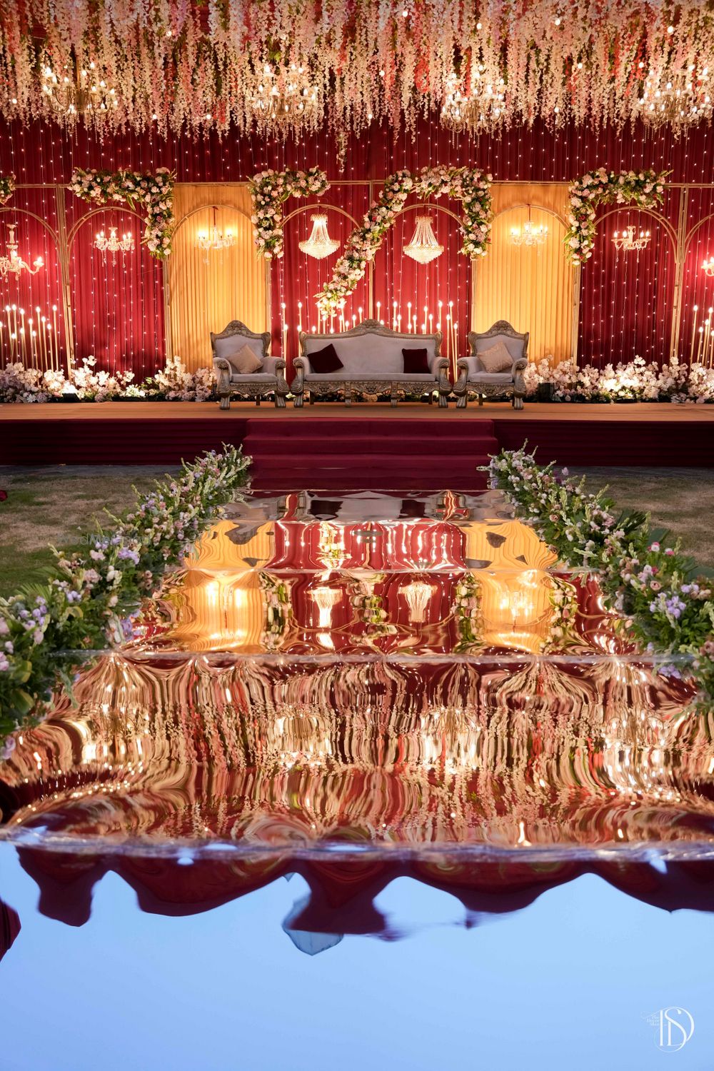 Photo From Red & Gold, Royal theme wedding - By Wedfully Yours