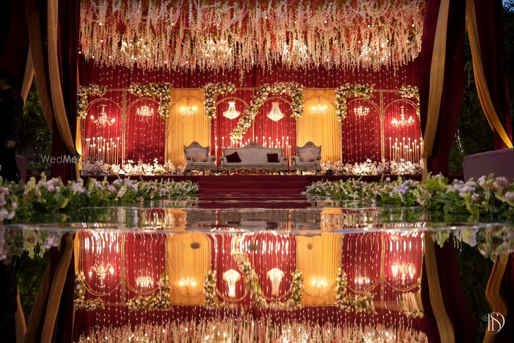 Photo From Red & Gold, Royal theme wedding - By Wedfully Yours