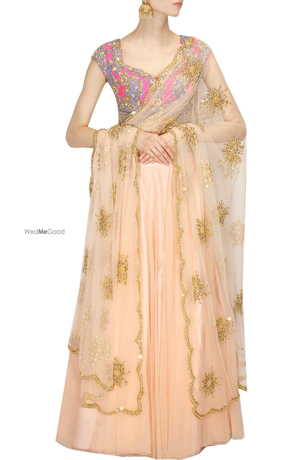 Photo of light lehenga