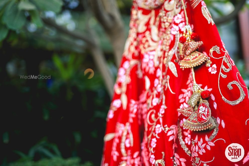 Photo of Unique lehenga shaped latkans