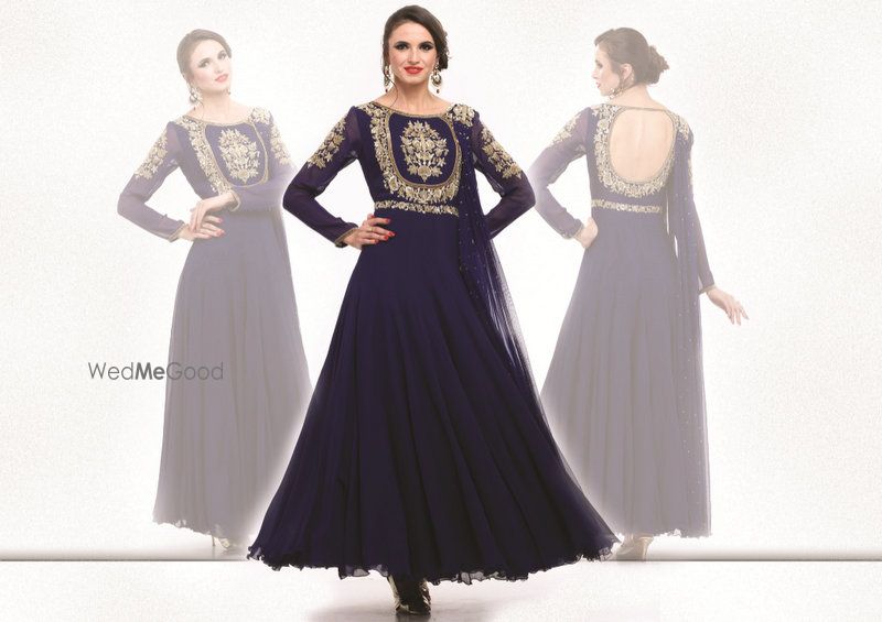 Photo of full sleeved anarkali