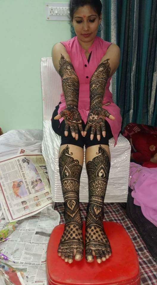 Photo From best bridal Mehandi - By Arjun Mehandi Artist