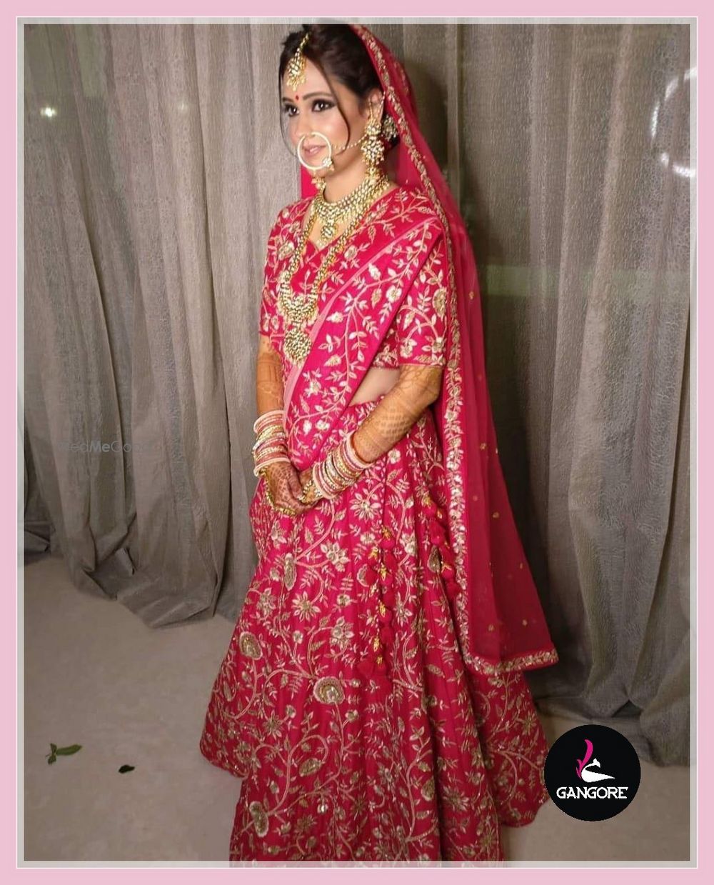 Photo From #client diaries - By Gangore Bridal Studio