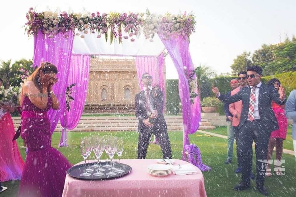 Photo From Neha-Karan's English Engagement - By Sajda Weddings