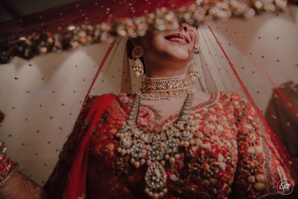 Photo of Bridal necklace with layered jewellery