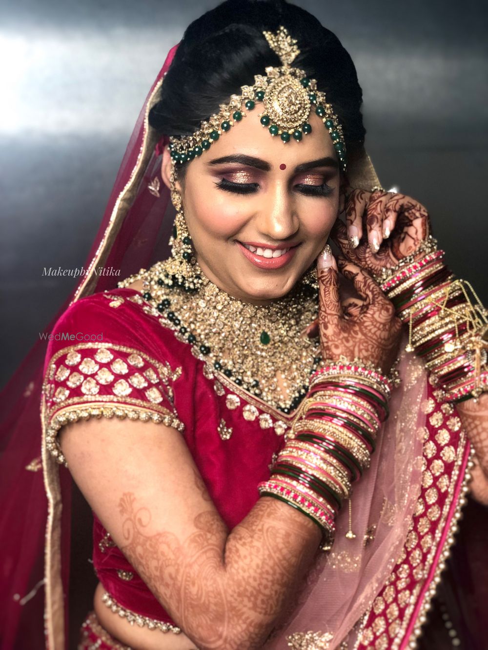 Photo From Sonali's wedding - By MakeupbyNitika