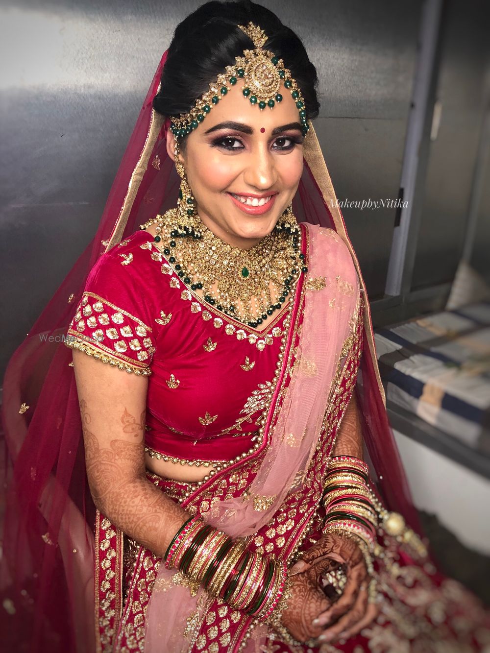 Photo From Sonali's wedding - By MakeupbyNitika