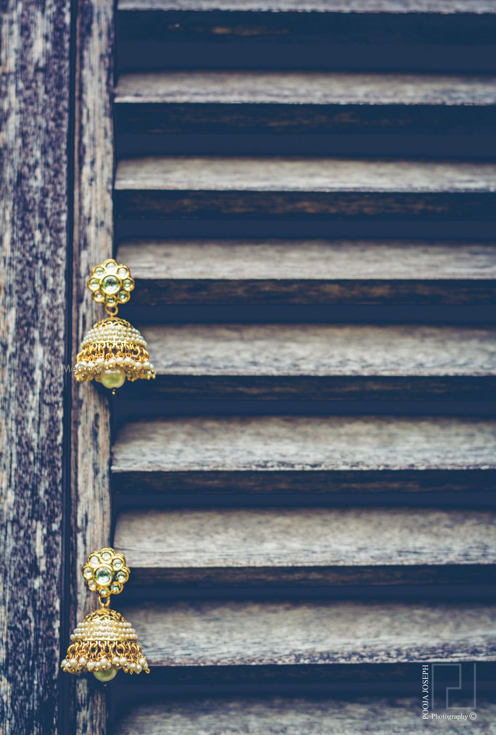 Photo of Gold Kundan Jhumkis