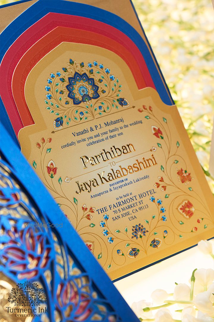 Photo From PARTH & JAYA - By Turmeric Ink Invitations and Stationery