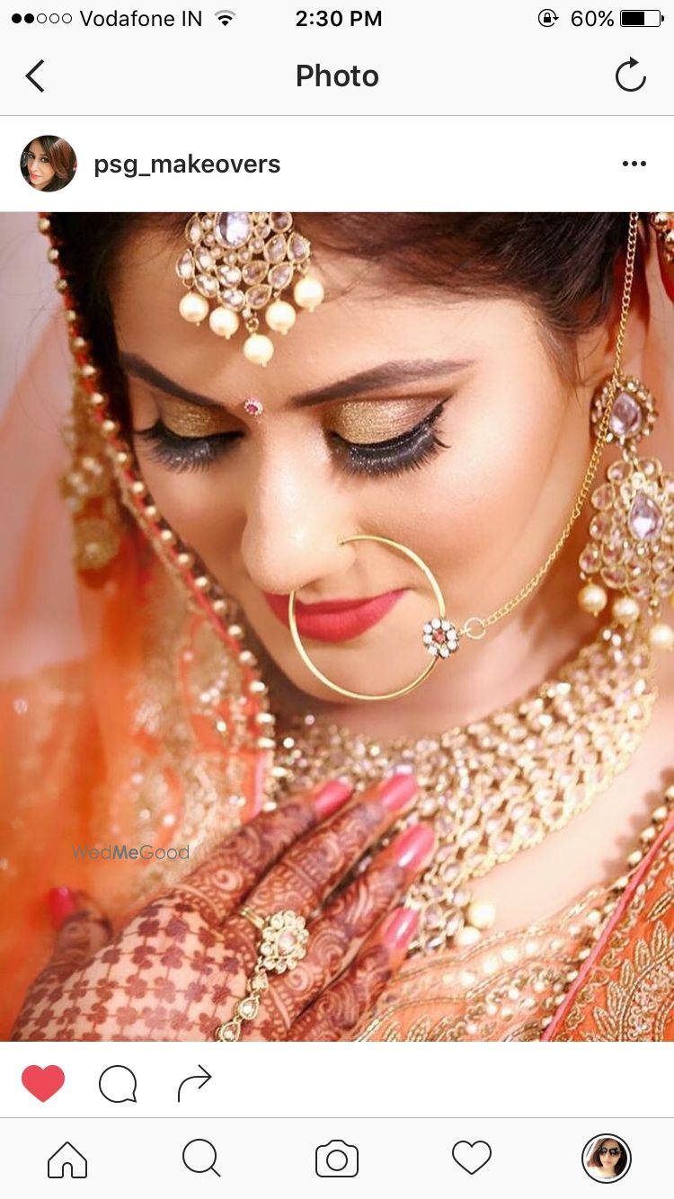 Photo From Bridal Makeups by Poonam (2)  - By Poonam Sharma Gosain Makeovers