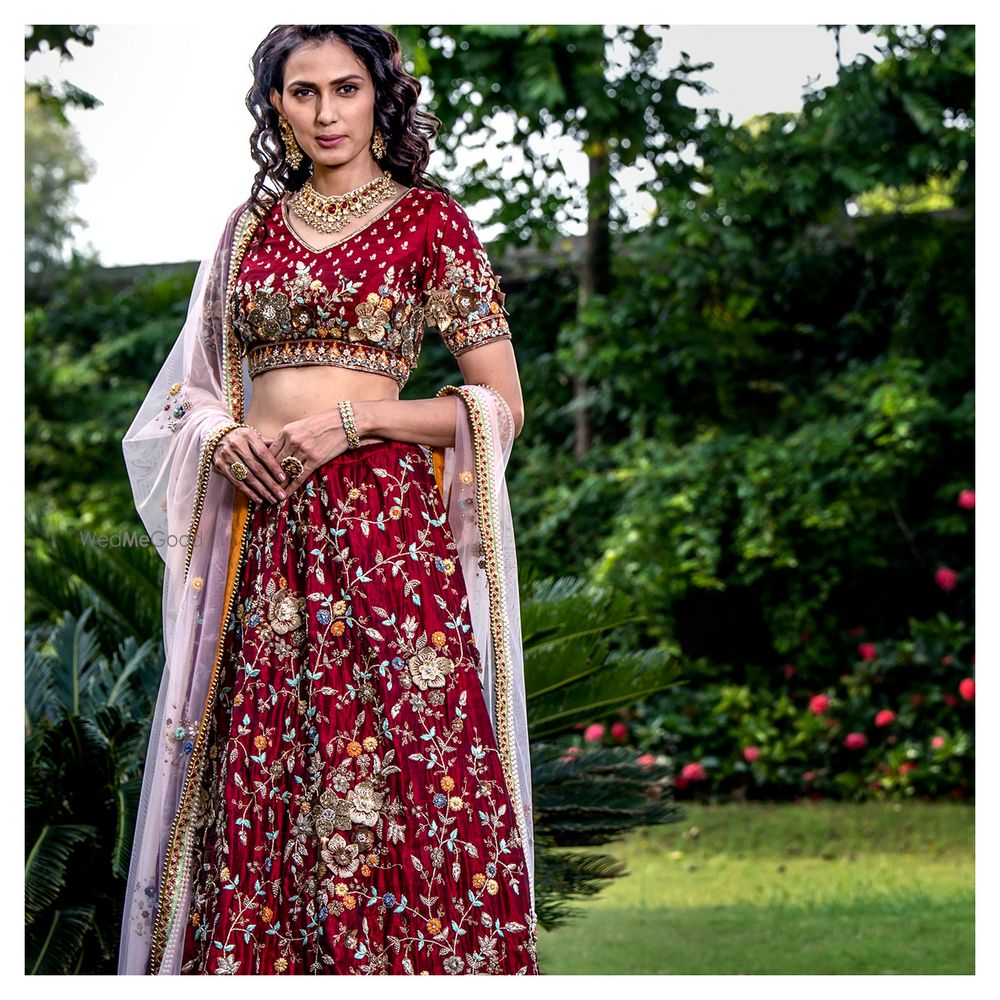 Photo From Red Bridal Lehnga - By Darshi Shah Bhavin Trivedi