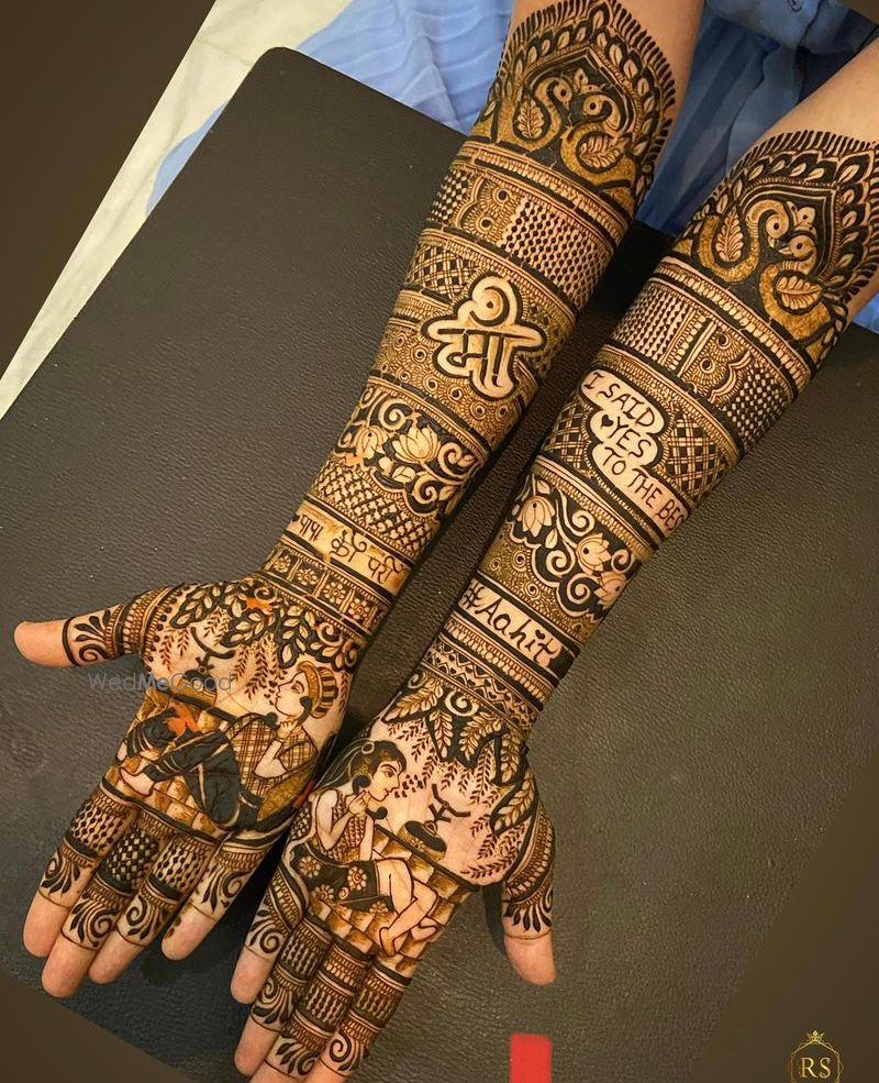 Photo of Modern Mehendi designs