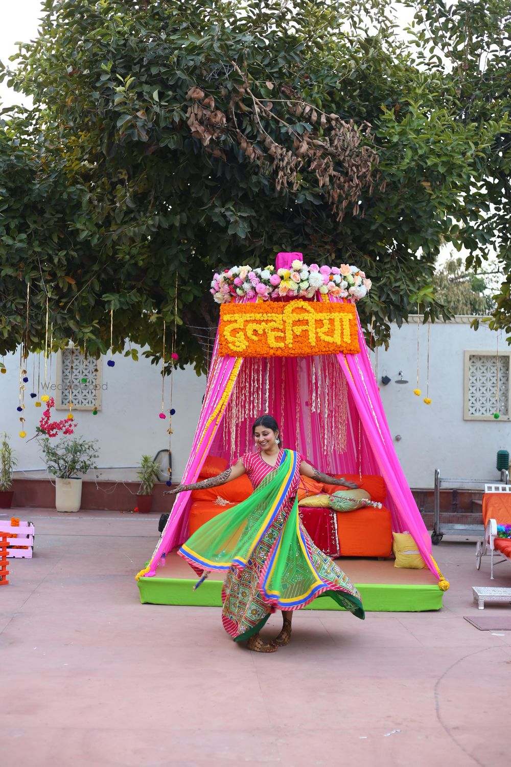 Photo From Vibrant Mehendi decor - By Silverslate Events by Dolly Munjal