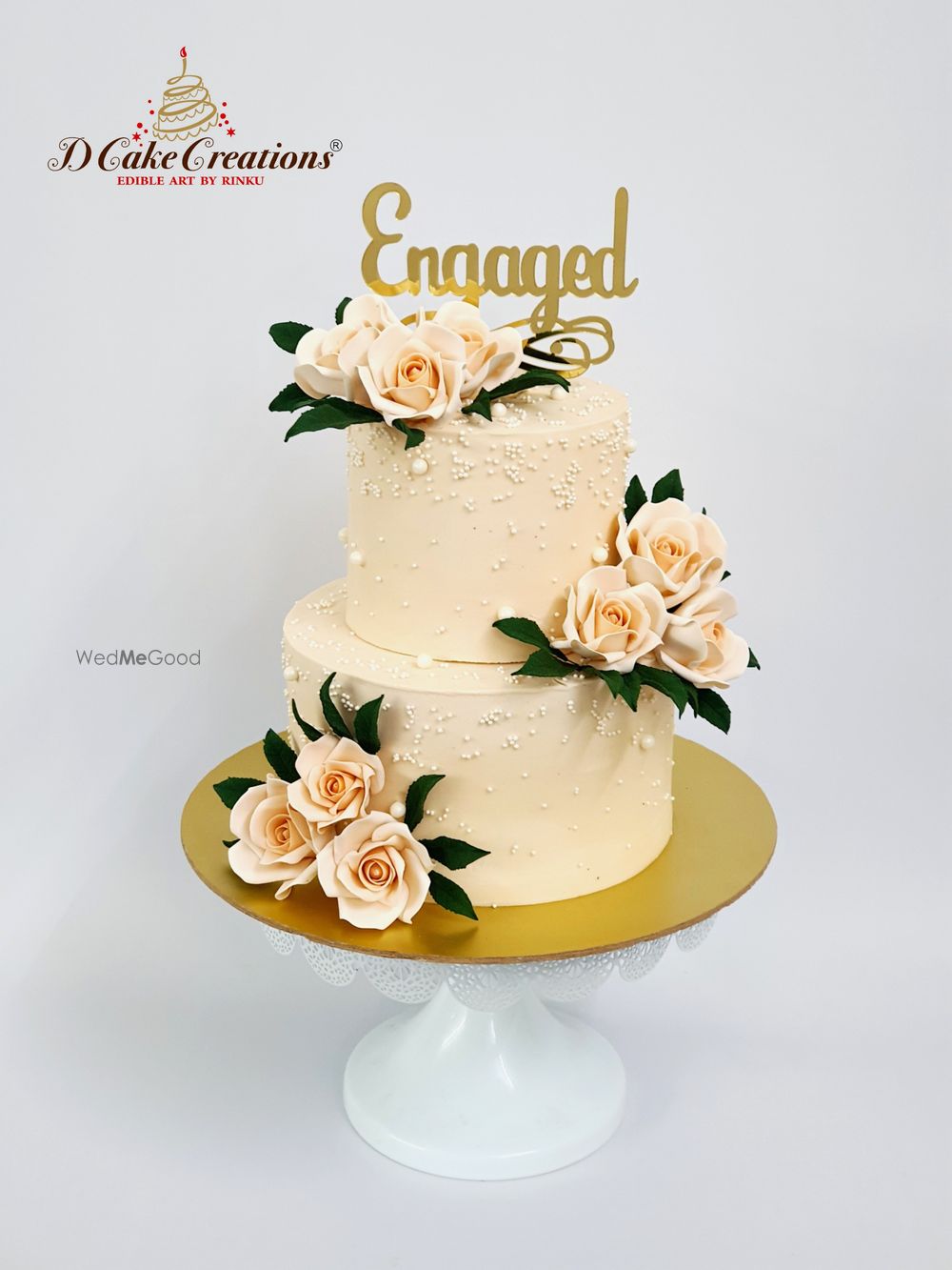 Photo From Engagement Cakes - By D Cake Creations