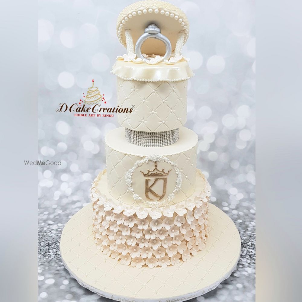 Photo From Engagement Cakes - By D Cake Creations