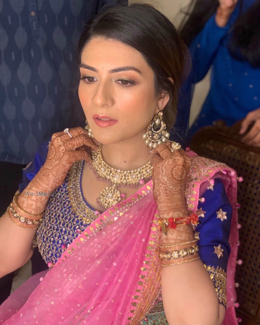 Photo From Sangeet/Engagement/Cocktails or Carnival Bridal Makeover - By Make up by Shriya Pardal