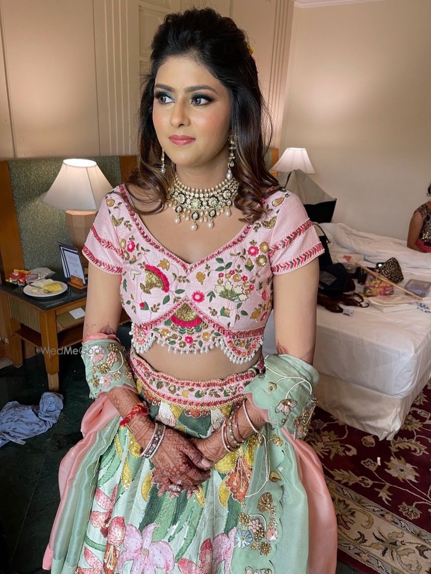 Photo From Sangeet/Engagement/Cocktails or Carnival Bridal Makeover - By Make up by Shriya Pardal