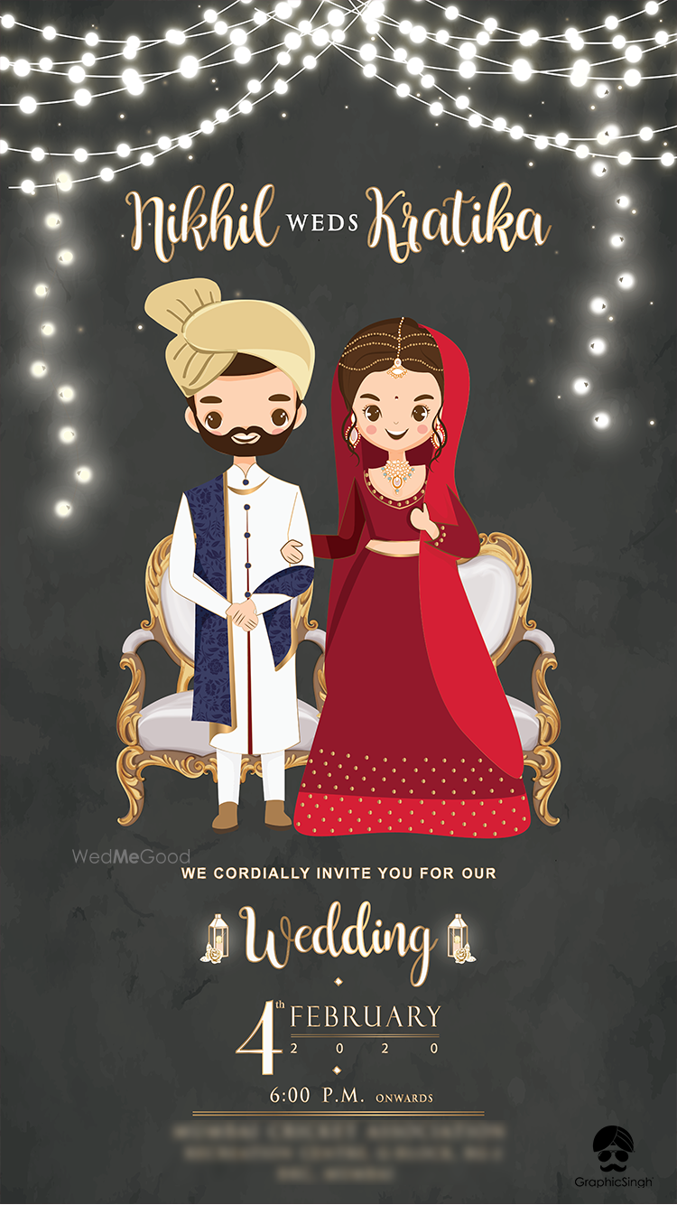 Photo From Kratika & Nikhil - By GraphicSingh