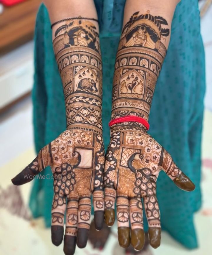 Photo From Heena with Figures  - By Deepa Mehendi Artist