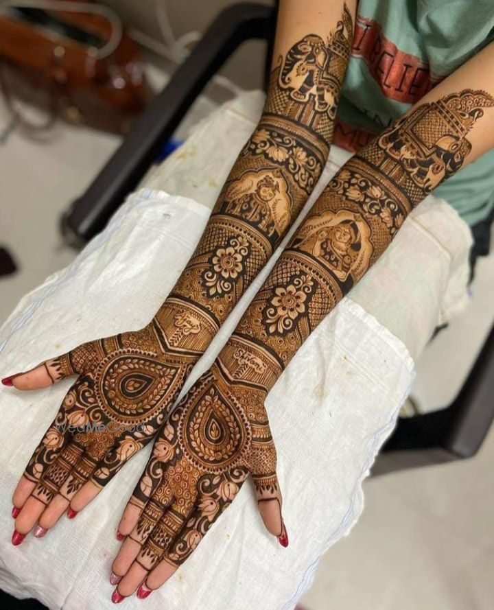 Photo From Heena with Figures  - By Deepa Mehendi Artist