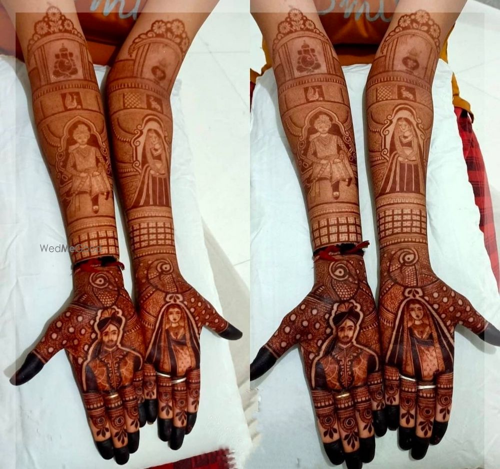 Photo From Heena Colour  - By Deepa Mehendi Artist