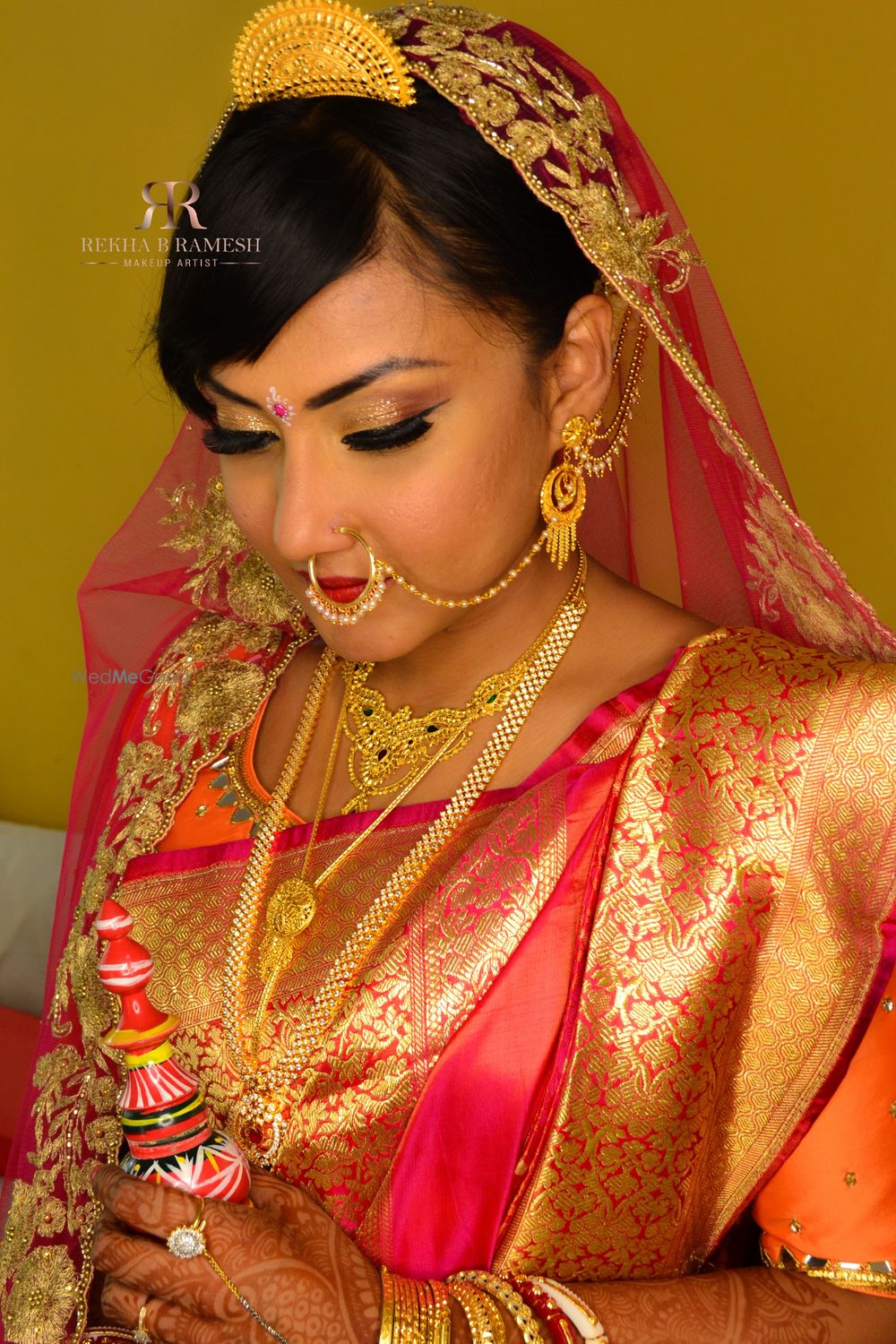 Photo From Wedding and Reception Makeup - By Makeup by Rekha B Ramesh