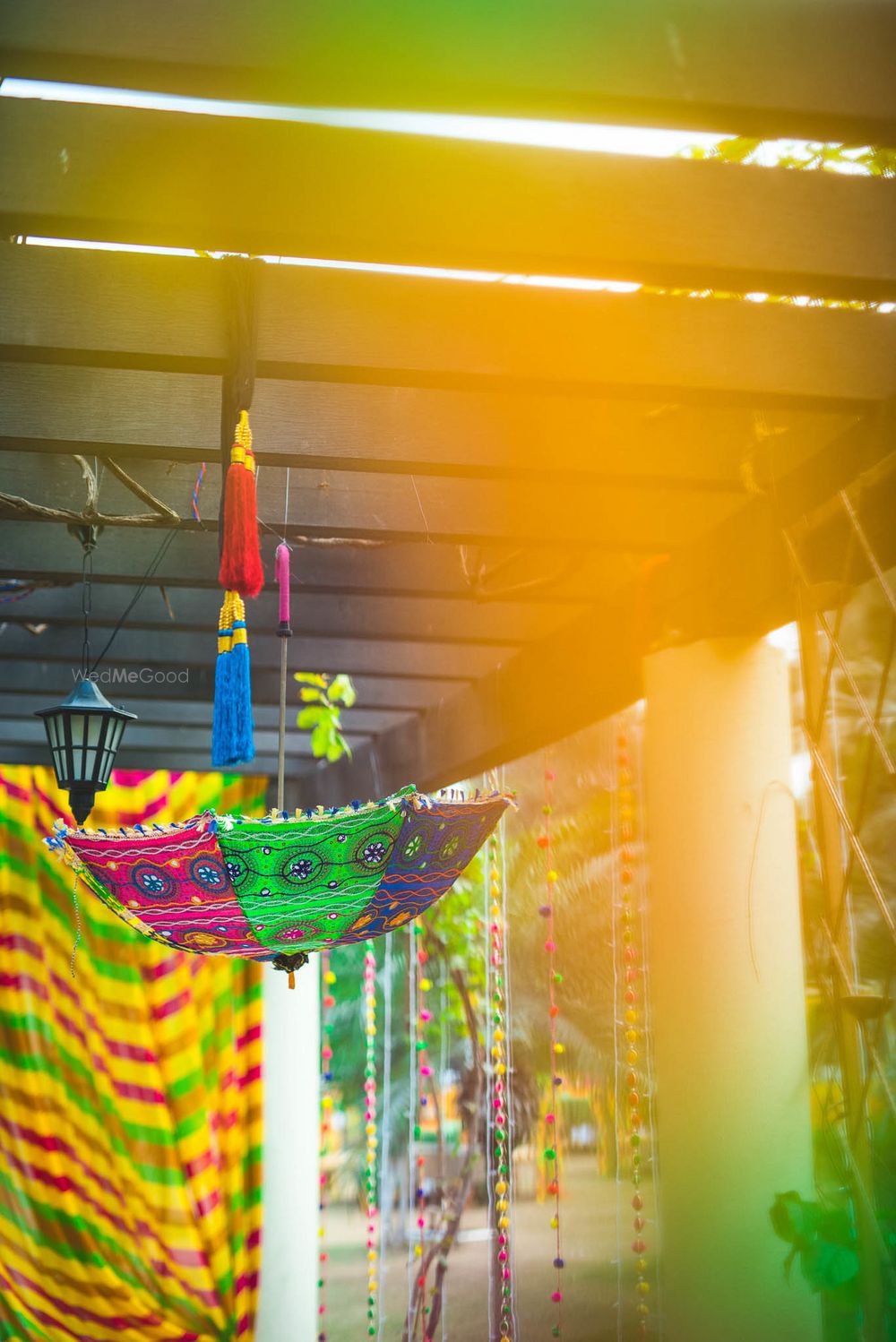 Photo of Umbrellas in decor for mehendi