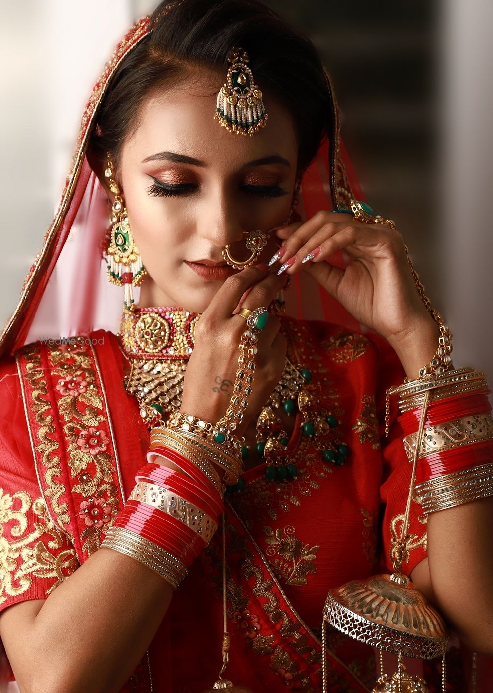 Photo From Aparna's Marwari Look - By Saher Mulla