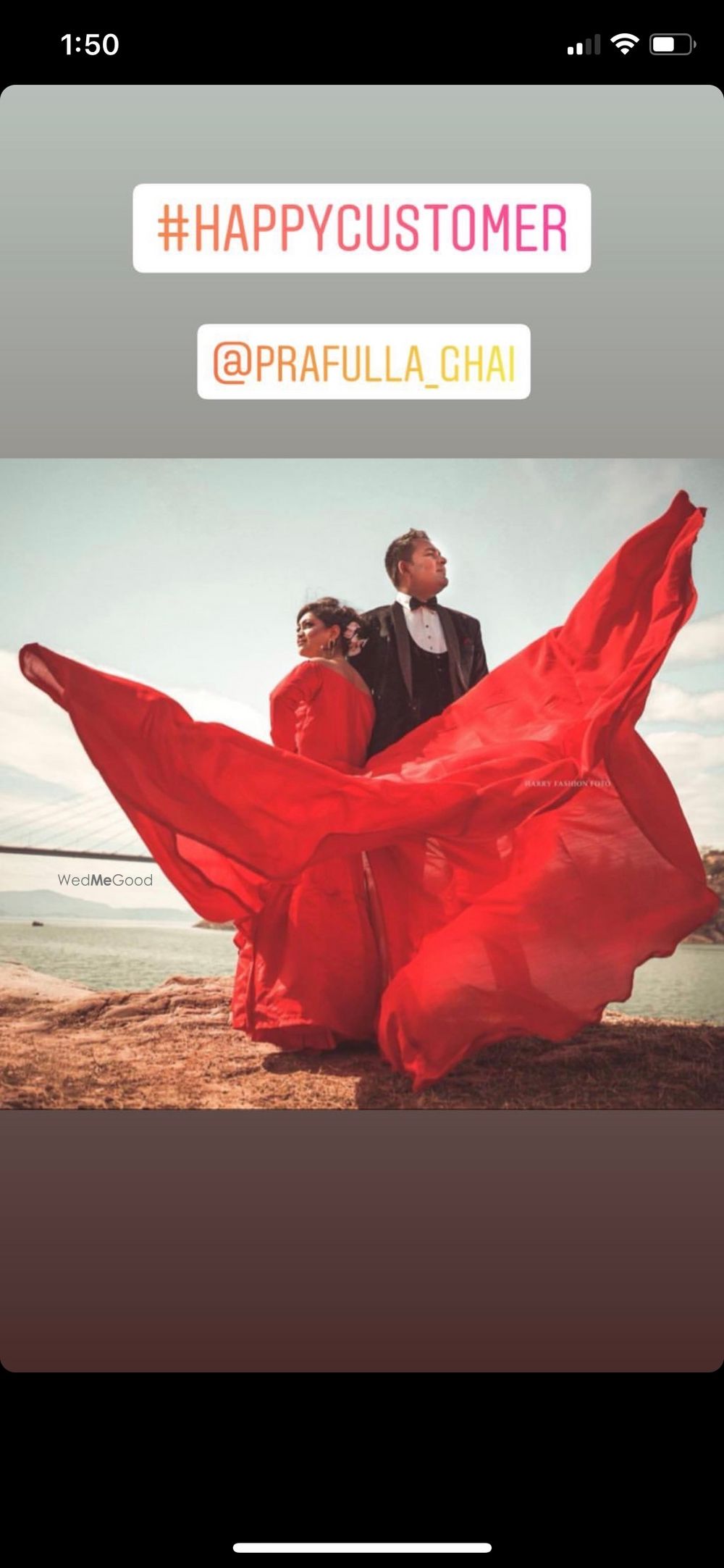 Photo From Pre Wedding Shoot Gown - Red - By Lakhina Couture