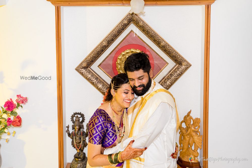 Photo From Beautiful & Intimate Covid19 Wedding at home - Charan Meghna - By The Third Eye Photography